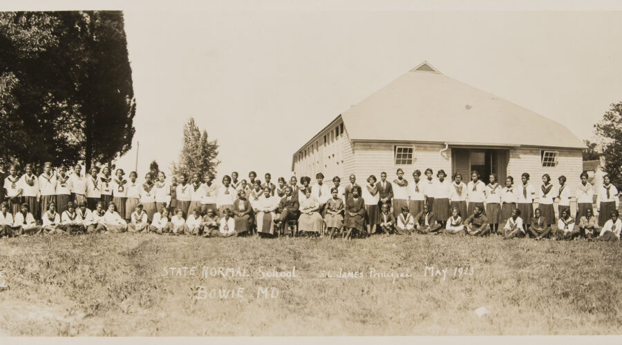 State Normal School (Bowie State University), 1923